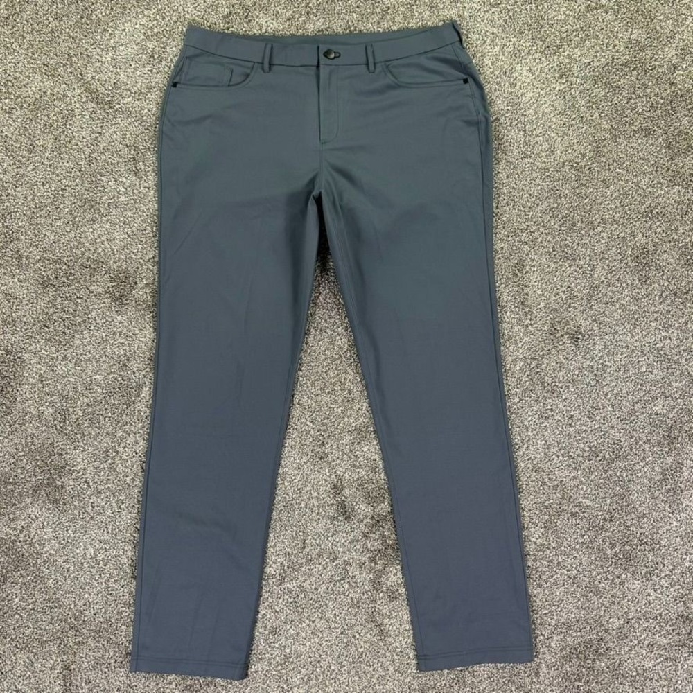 Public Rec Workday Pant Mens 40x36 Grayish Blue Slim Stretch Performance Chino